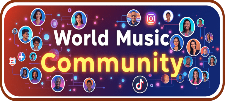 Community World Music website
